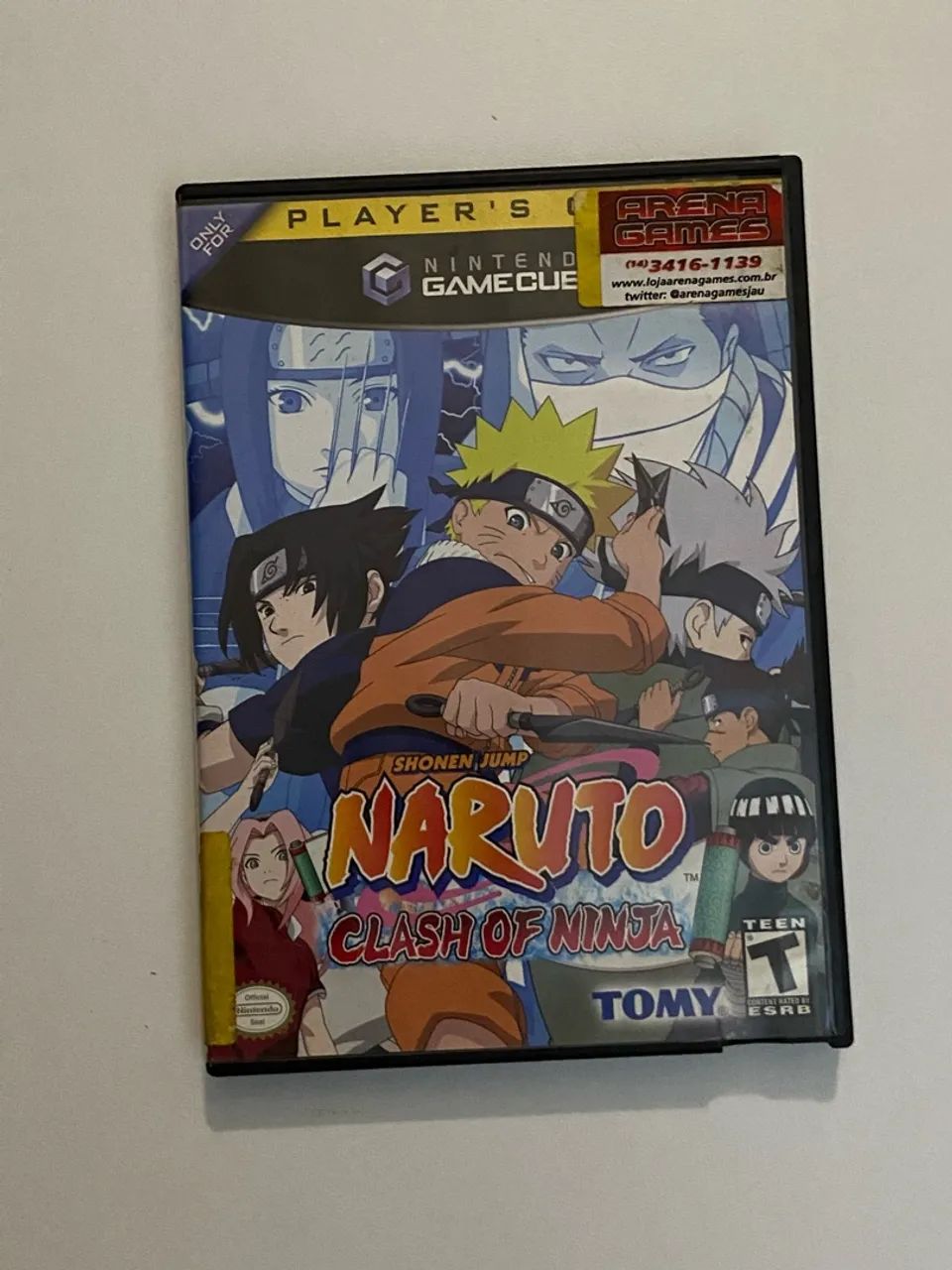 Jogo Naruto Game Cube 