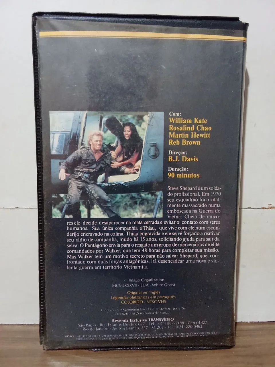 Vhs filme fogo cruzado (legendado) - Foto 2
