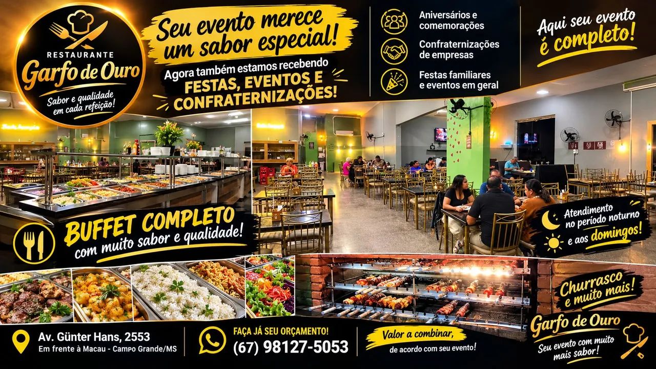 Restaurante e churrascaria garfo de ouro  - Foto 2
