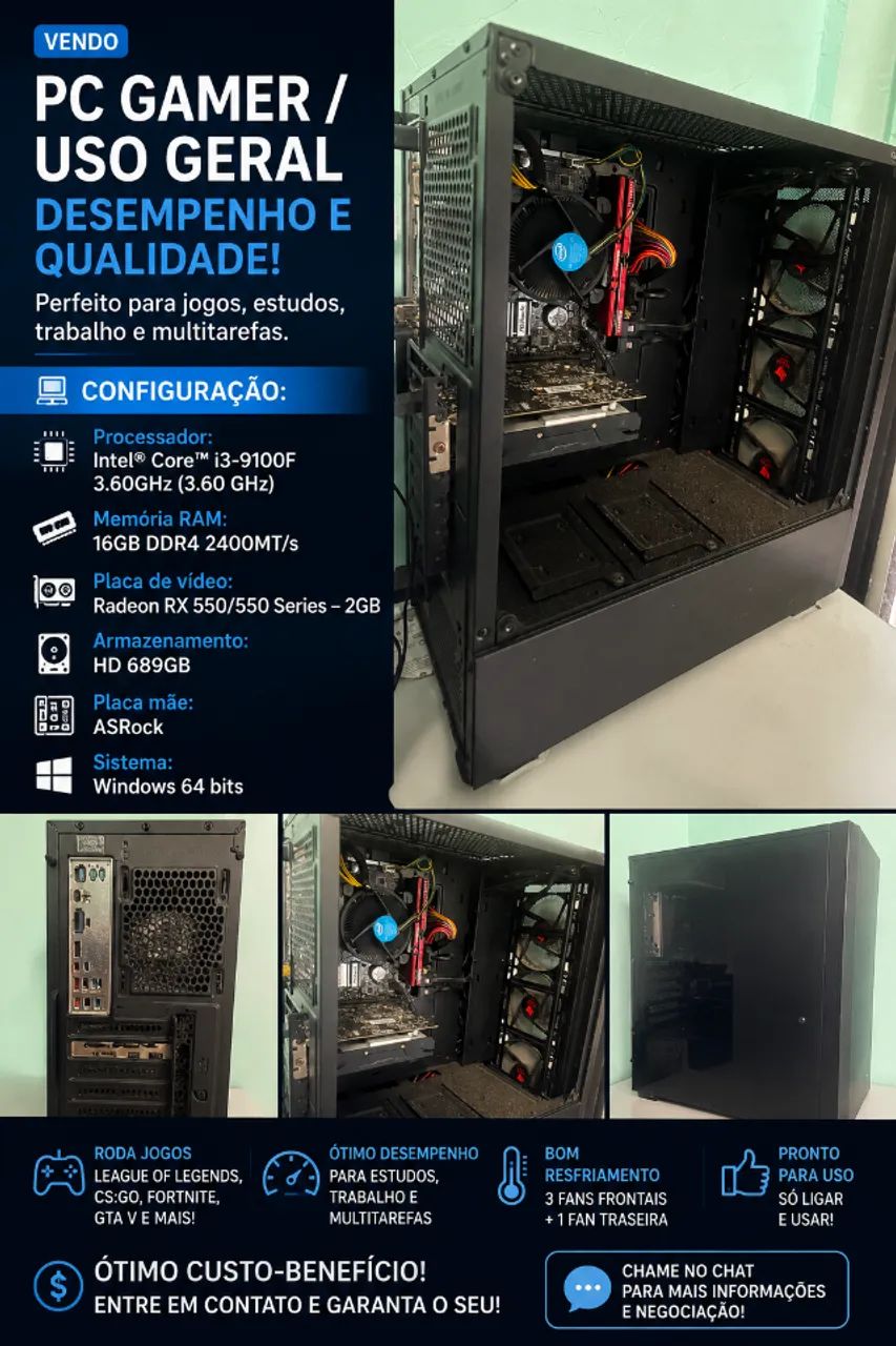 PC ESTUDOS/GAMER