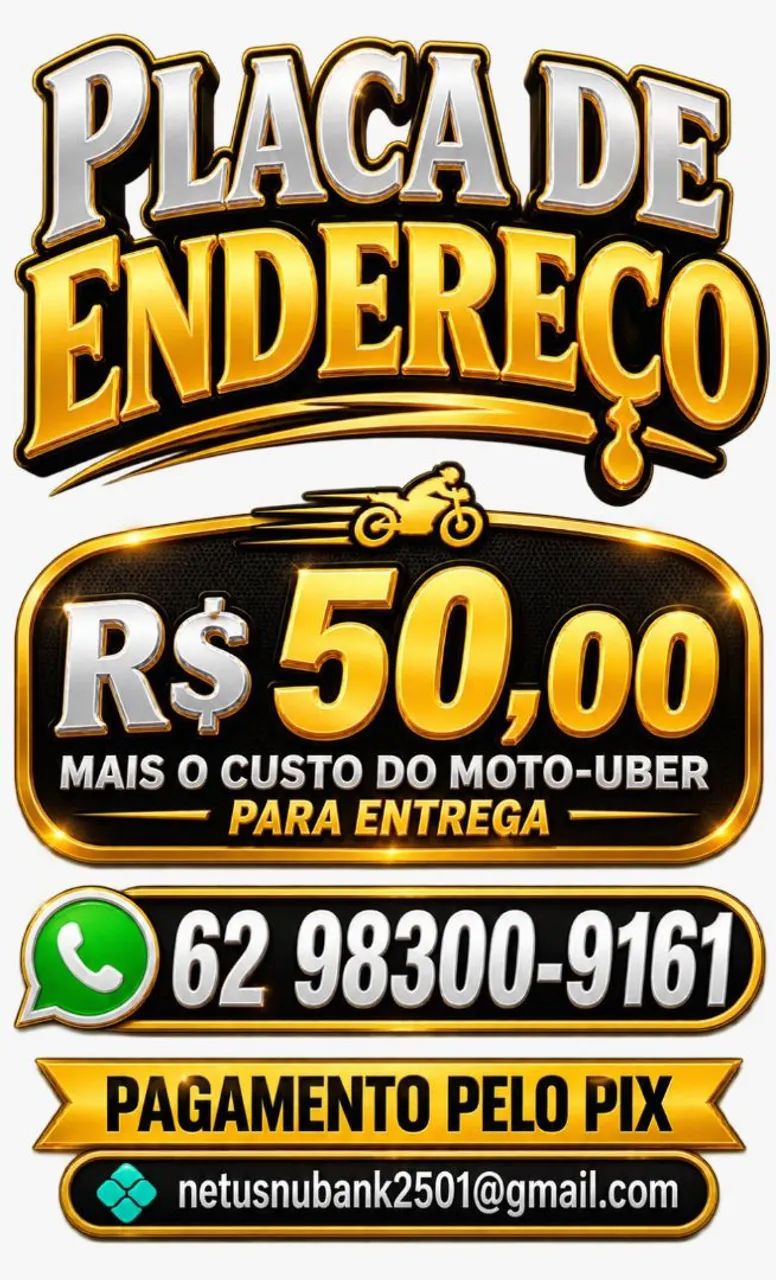 Placa de endereço  - Foto 2