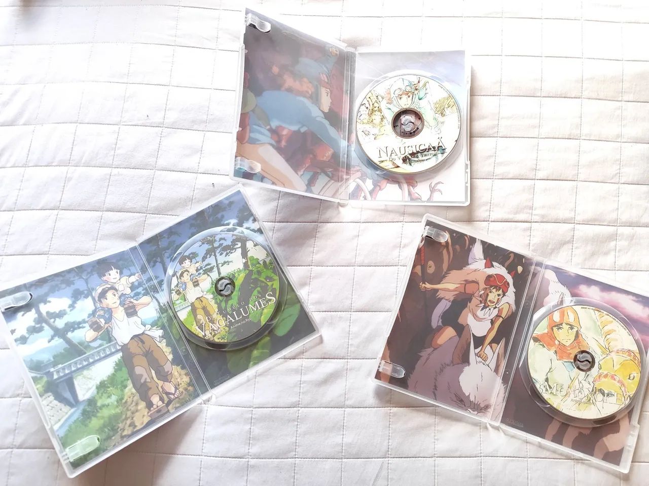 Coleção DVDs Studio Ghibli - Princesa Mononoke, Nausicaa e Cemitério dos Vagalumes - Foto 3
