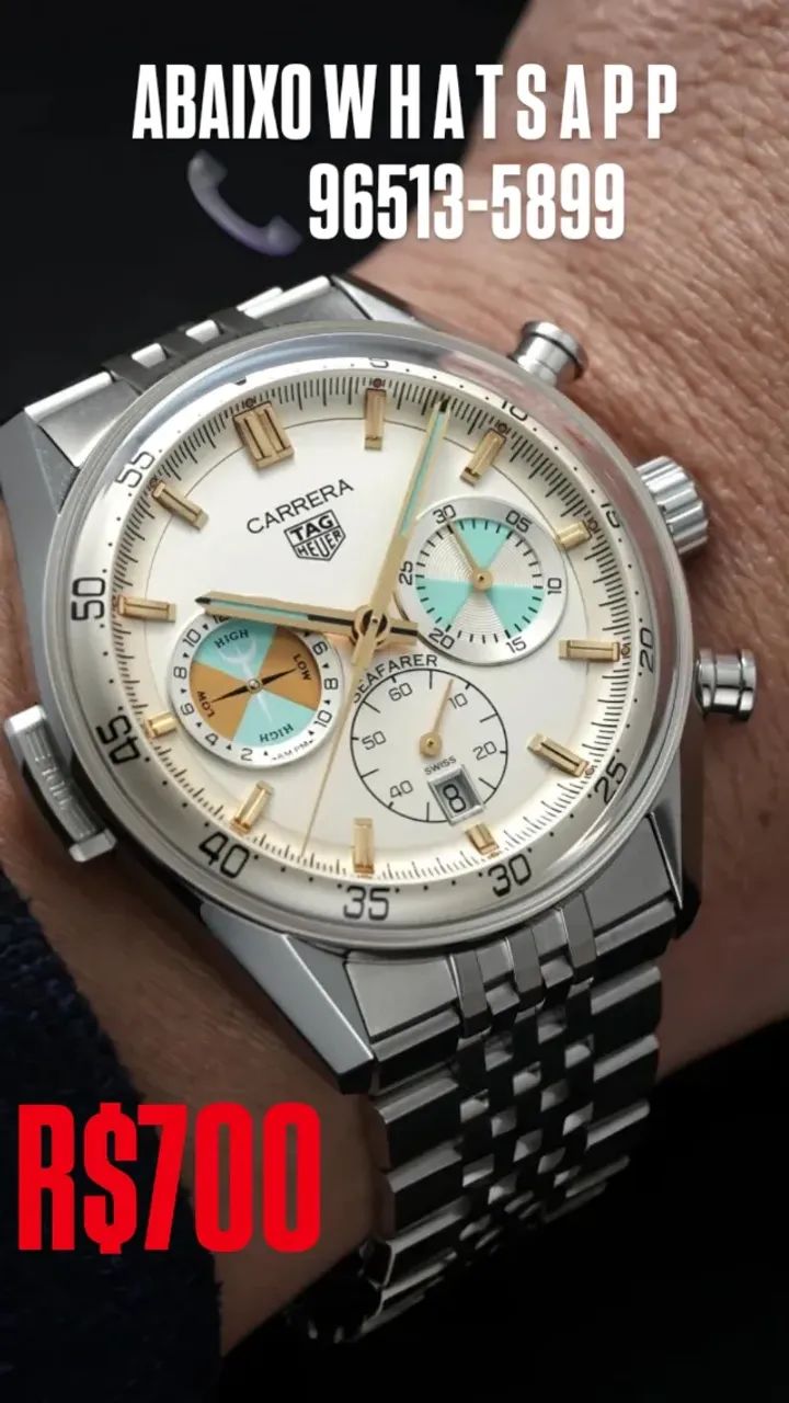 Relógio TAG HEUER CARRERA LANÇAMENTO  ( AUTOMÁTICO  ) - Foto 3
