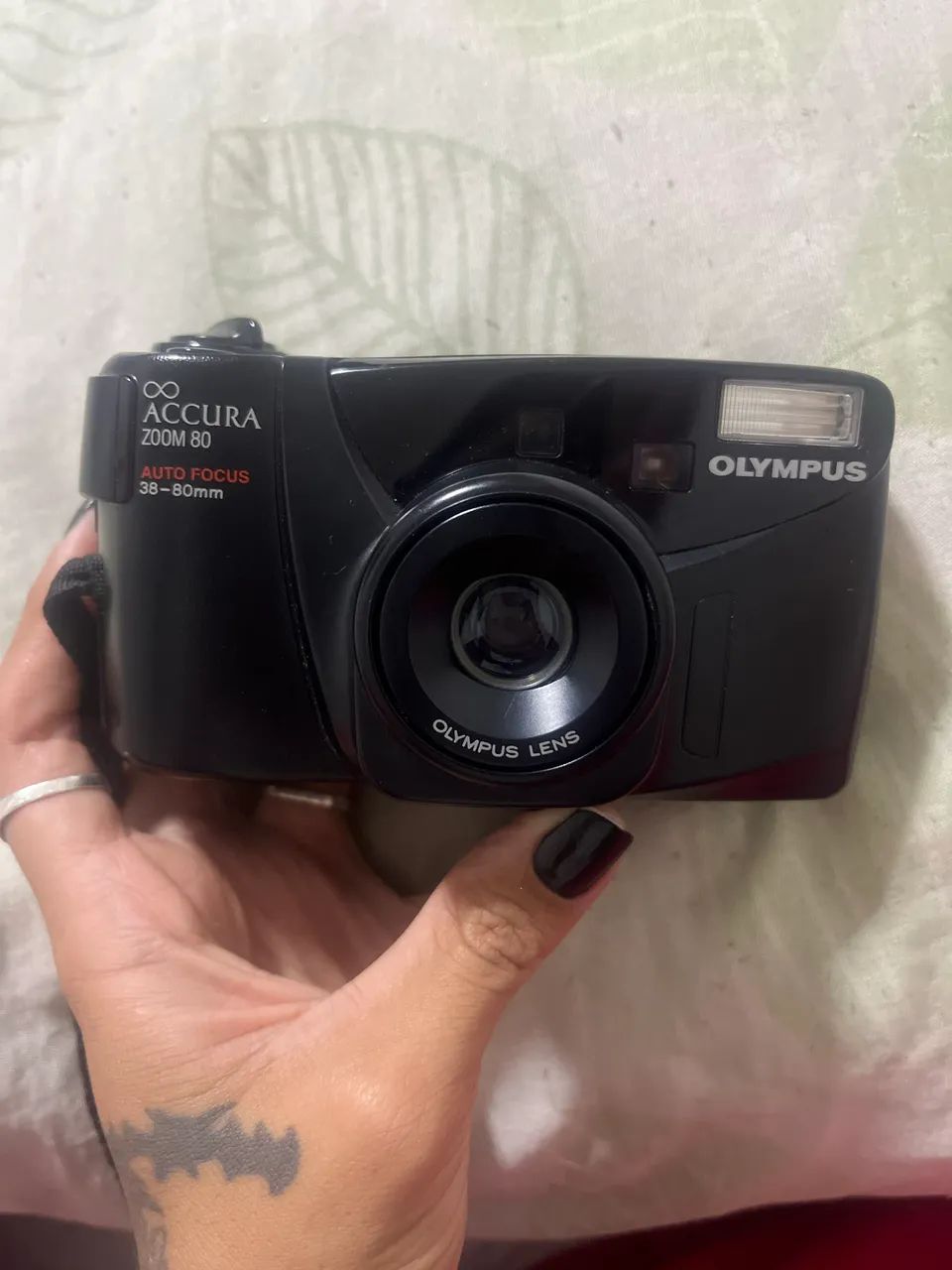 Câmera analógica olympus 