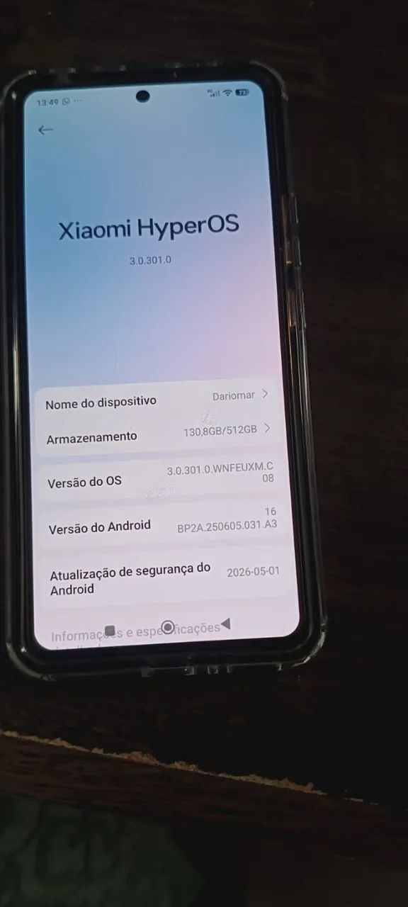 note 13 pro 512g