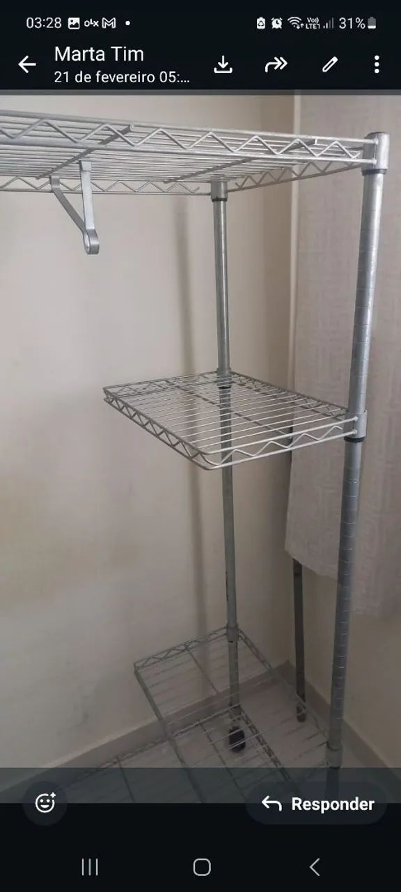 Estante com rodas - Foto 2