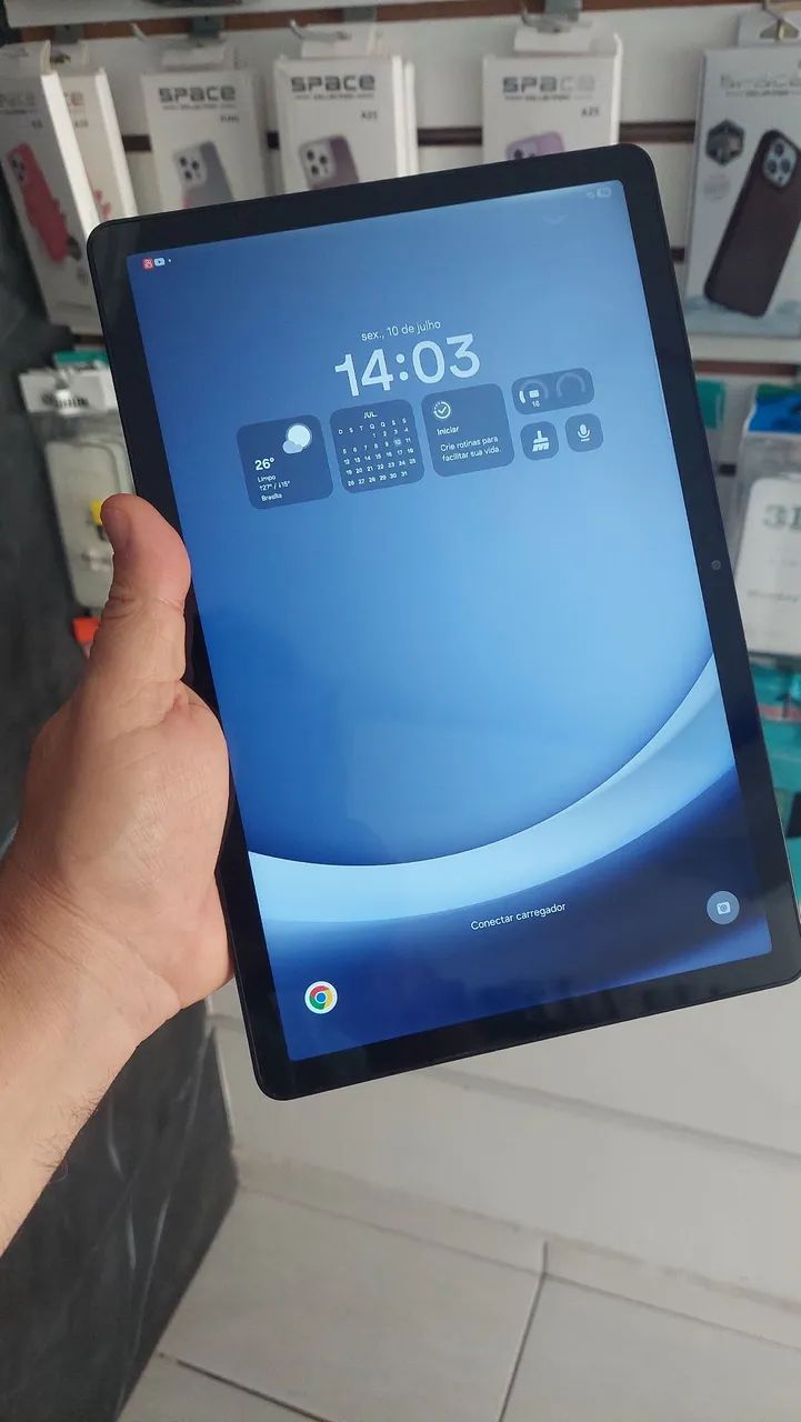 PRA VENDER TABLET SAMSUNG A9+ 64GB CAPA E CARREGADOR ORIGINAL 