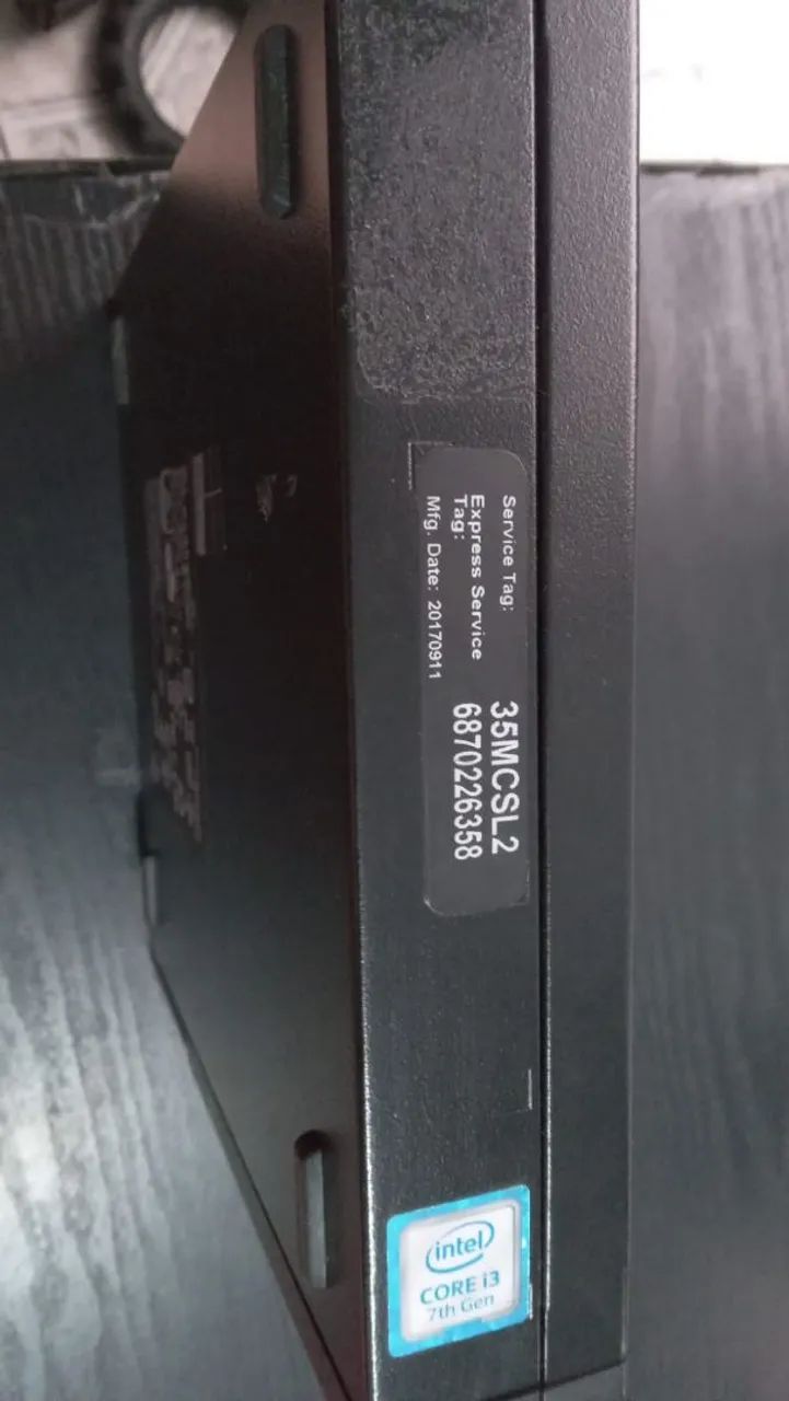 Mini cpu dell optplex 3050 i3 com ssd e carregador  - Foto 3