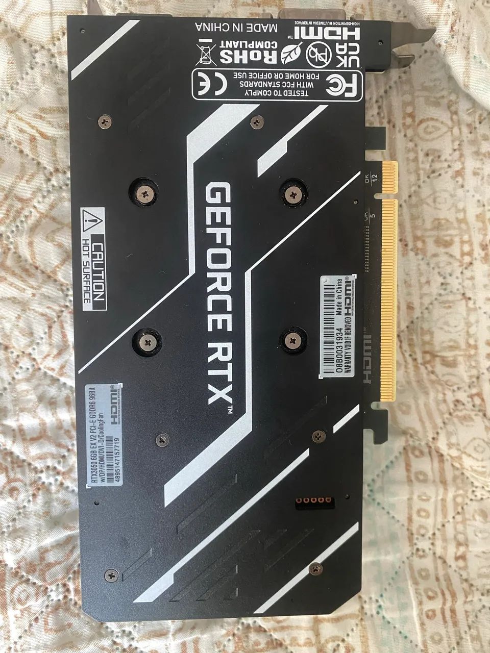PLACA DE VÍDEO RTX 3050 6GB - Foto 4