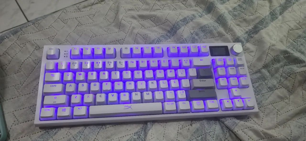 Teclado Attack Shark K86+Pudding Hyperx