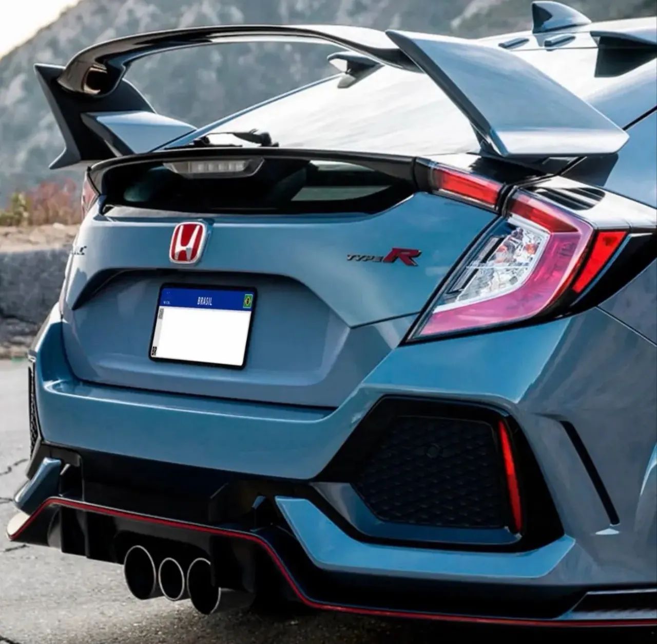 Aerofólio Civic G10 Type R ABS 2017 a 2021 - Foto 3