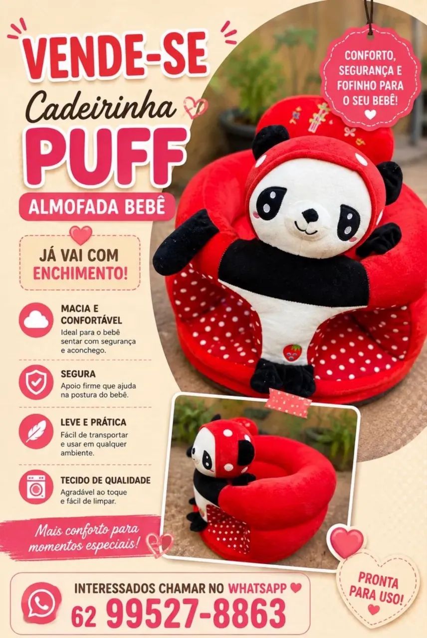 Cadeirinha puff