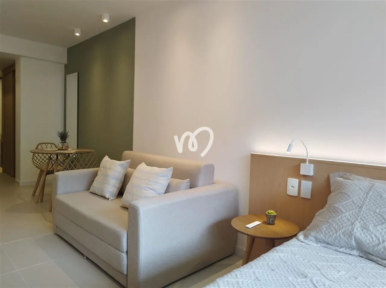 Studio frontal no Skylux Centro | 34 m² | Mobiliado | Airbnb em operação - Foto 5