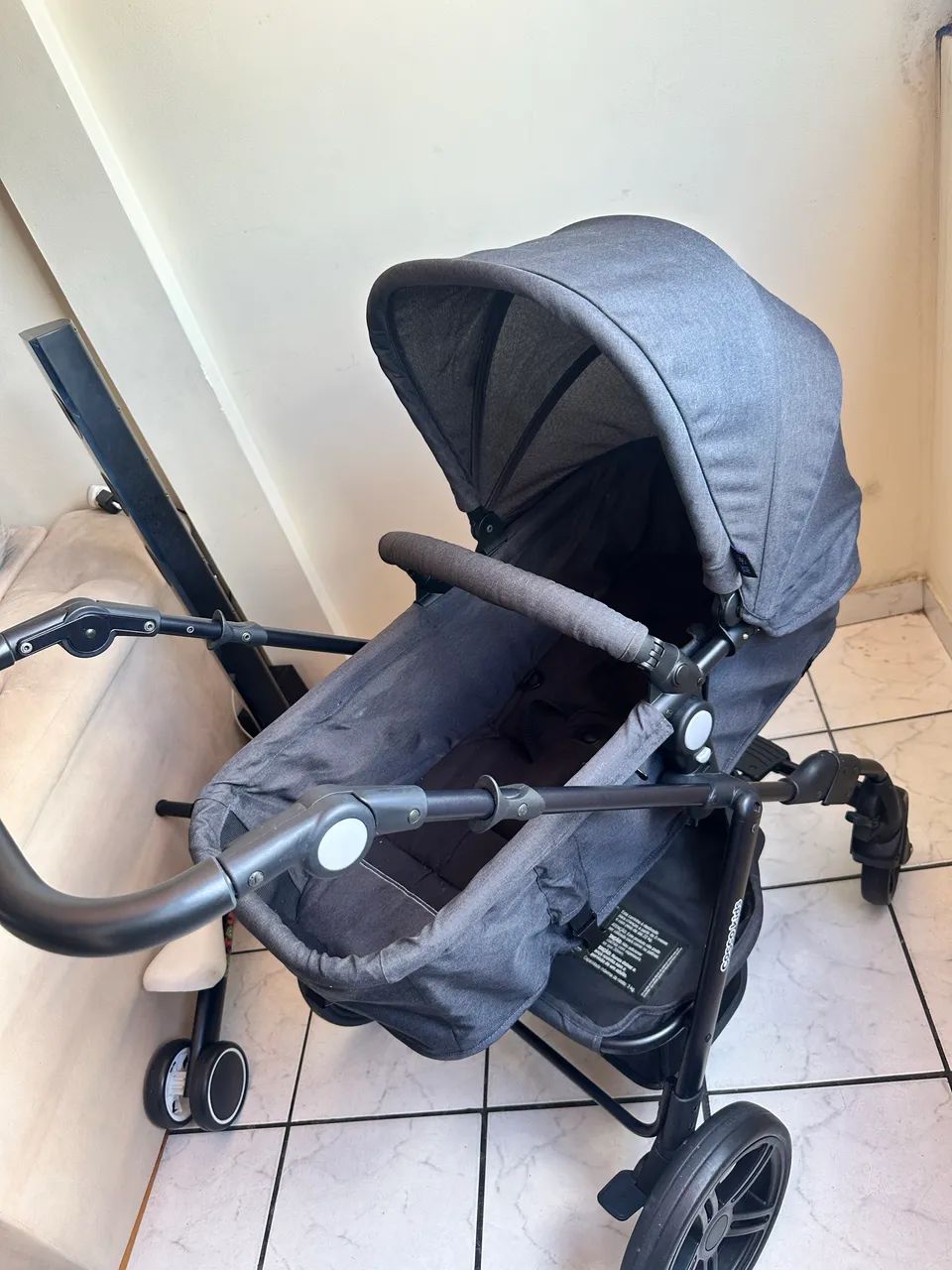 Carrinho de Bebê Moisés + Bebê conforto  - Foto 5