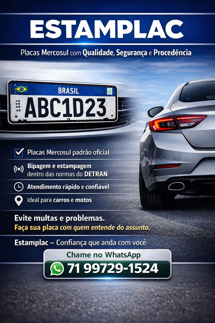 Placa para veículos  - Foto 3