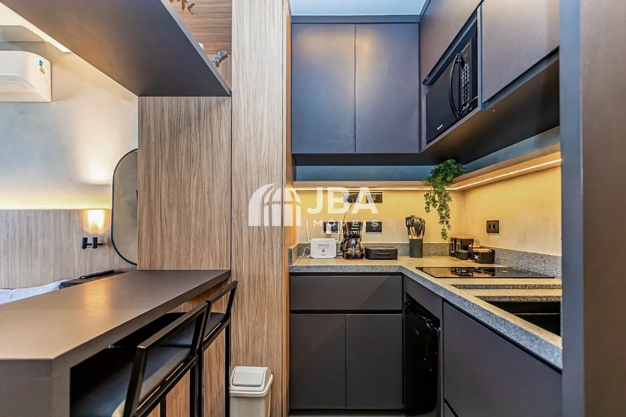 STUDIO MOBILIADO COM VAGA DE GARAGEM NO BATEL - Foto 4