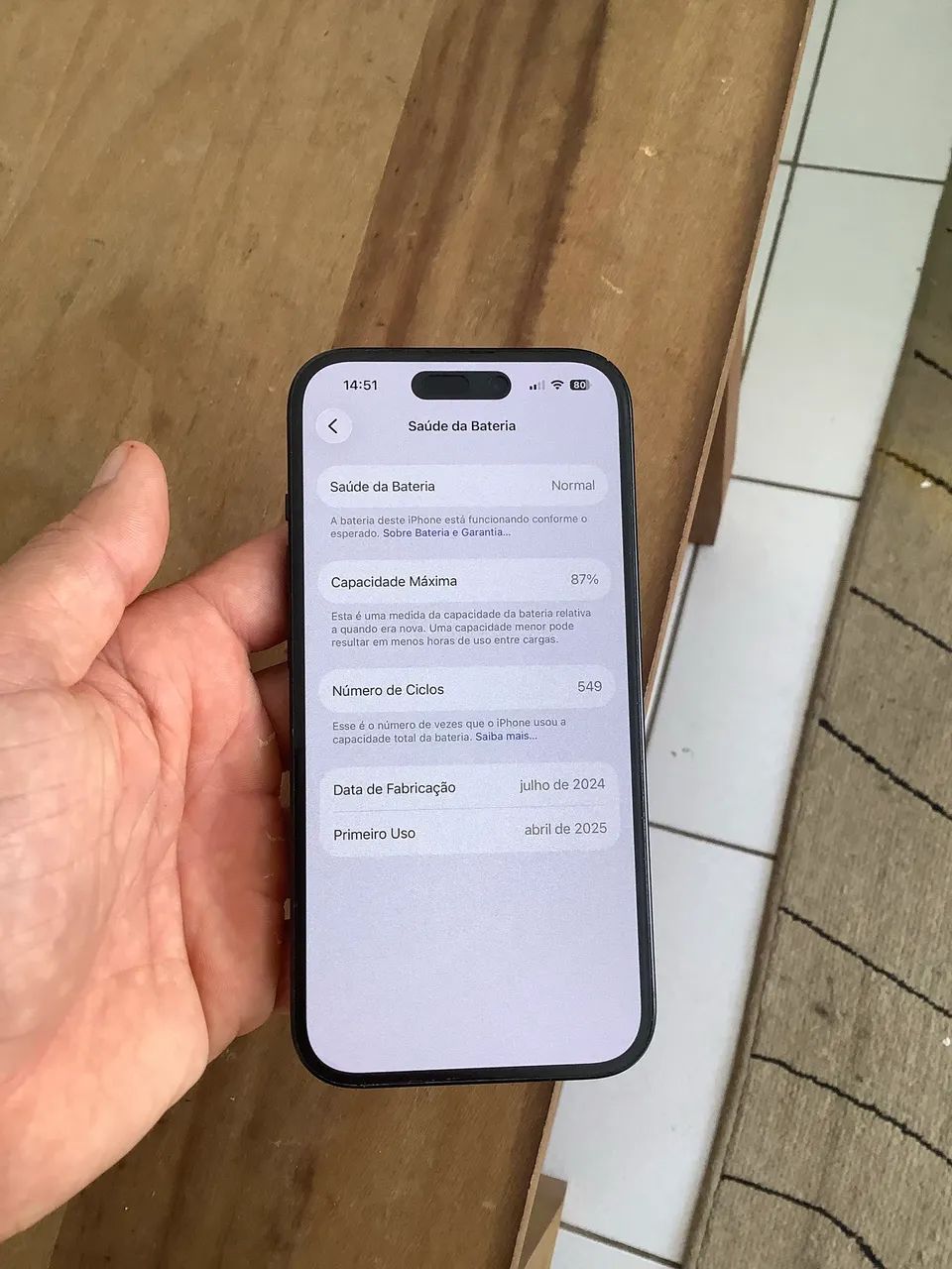 IPHONE 15 128 GB (preto) - Foto 2
