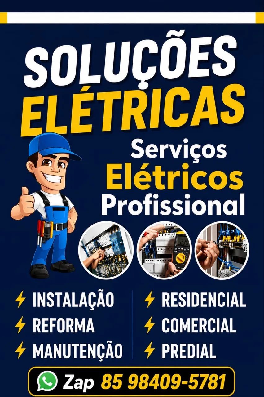 Eletricista residencial e predial 
