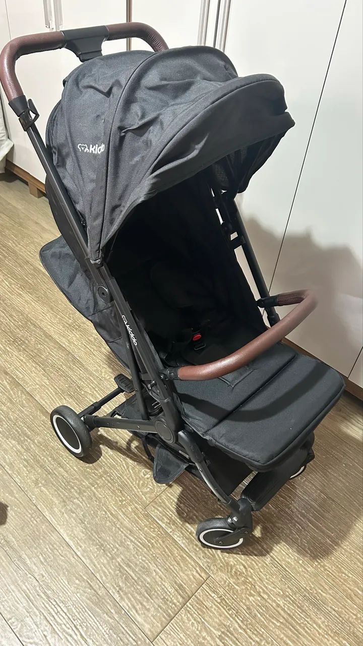 Kit Travel System Kiddo - Carrinho + Bebê Conforto + Base Veicular - Foto 2