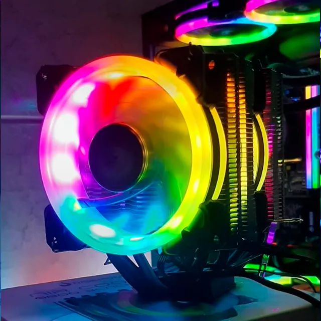 Air Cooler ARGB - Eficiência e Estilo para o Máximo Desempenho!  - Foto 3