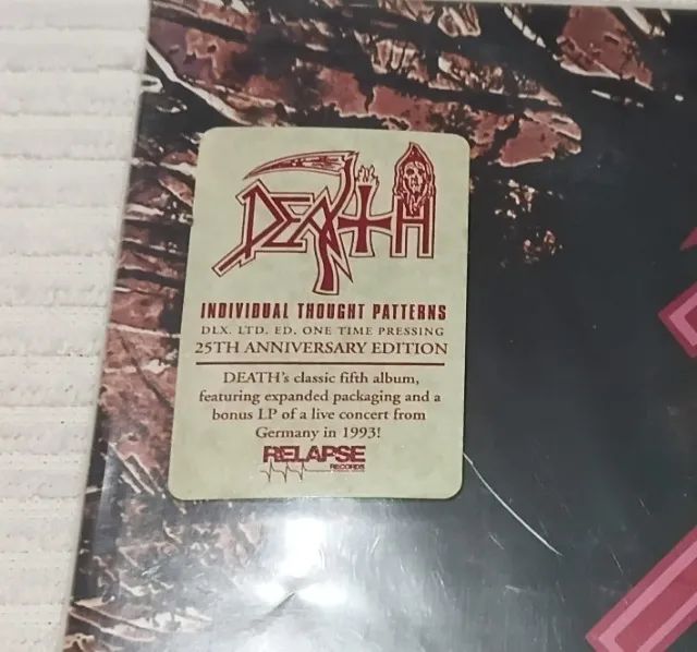 Death - Individual Thought Patterns - Vinil Duplo - Importado Europa - Foto 4