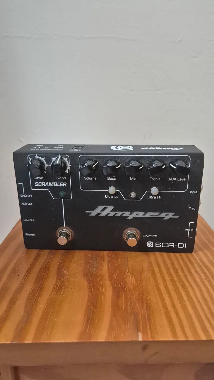 Preamp Baixo Scr DI Ampeg