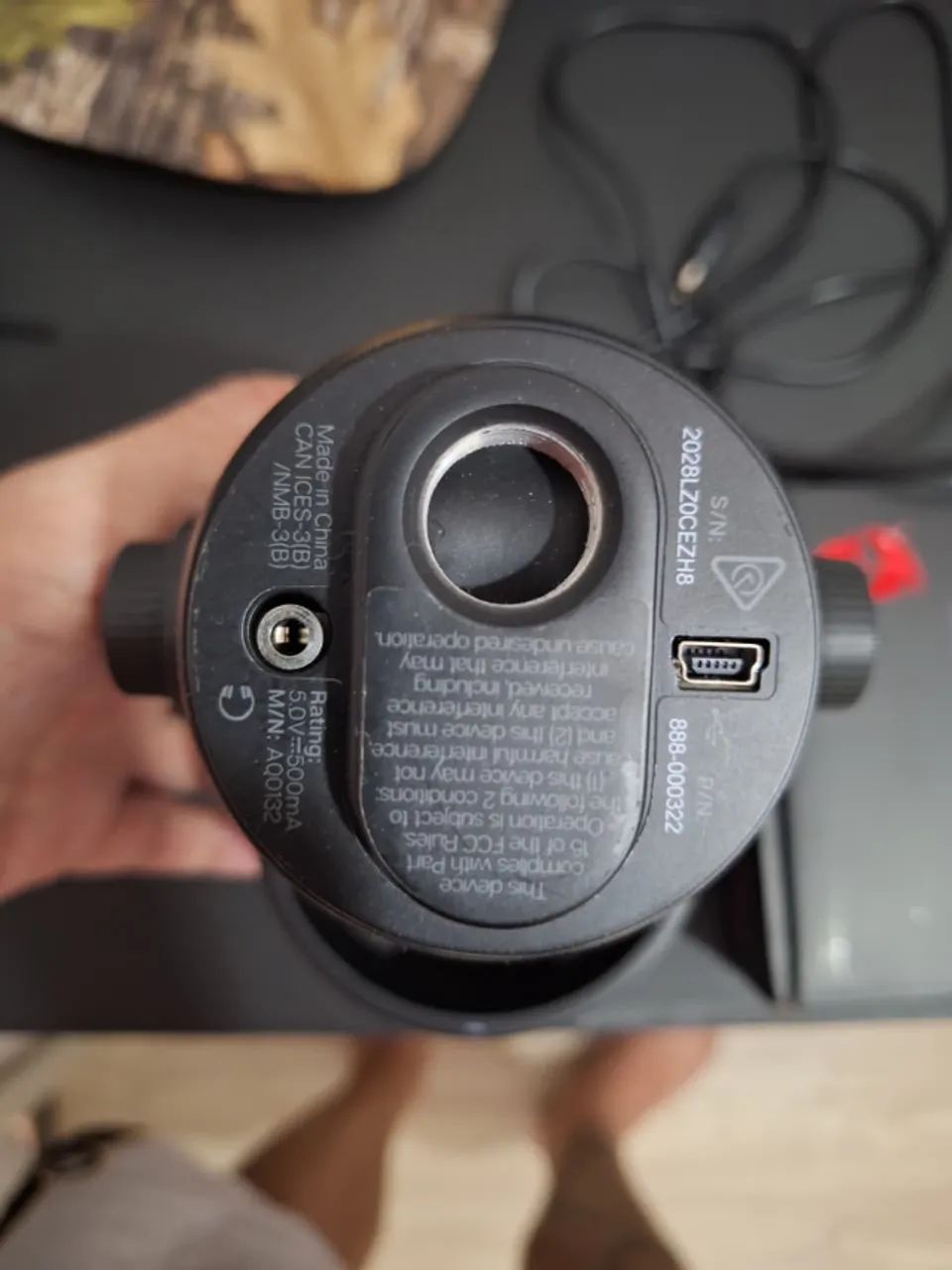 Microfone Blue Yeti USB Blackout Original - Profissional / Podcast / PC - Foto 5
