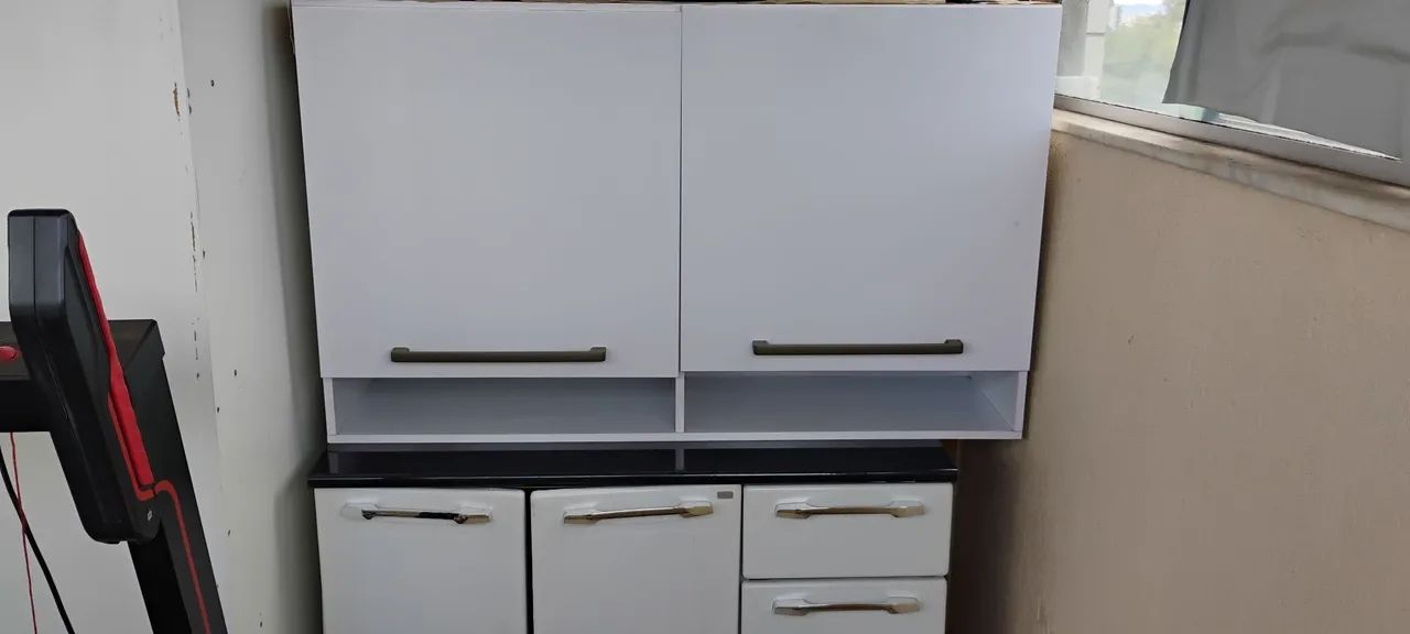 Armário de cozinha para parede