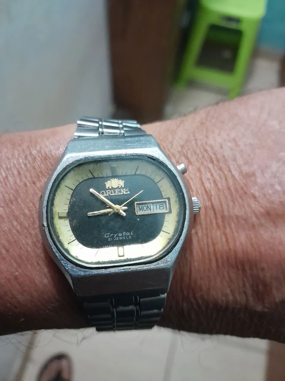 Relogio Orient automático modelo TV