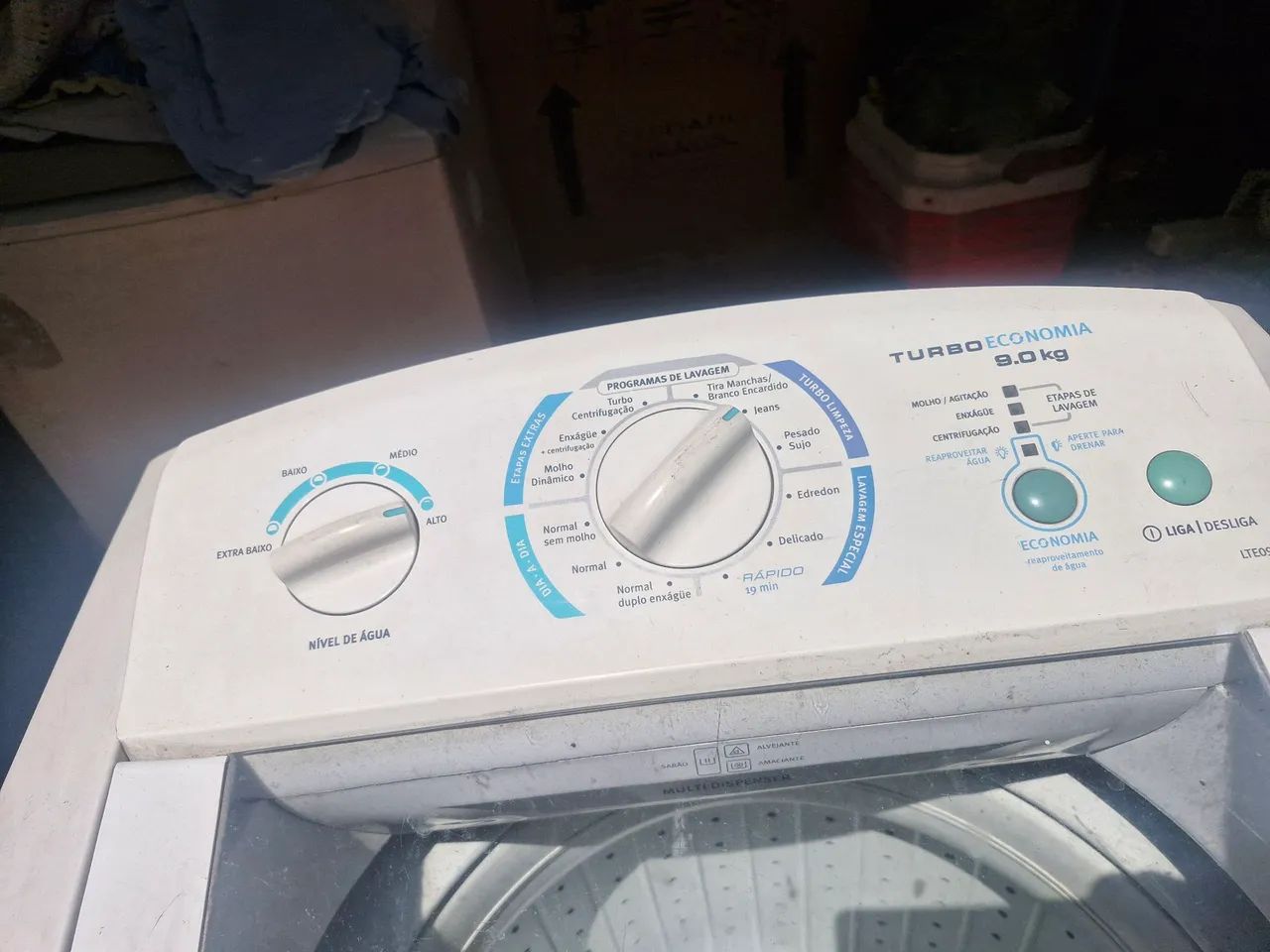 Máquina de lavar 9 kg funcionando. - Foto 2
