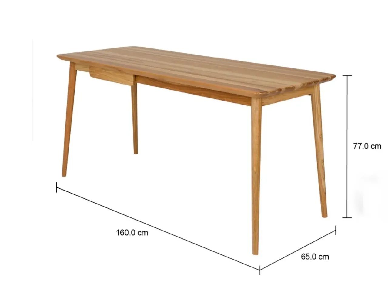 Mesa tok&stok de madeira maciça - Foto 3