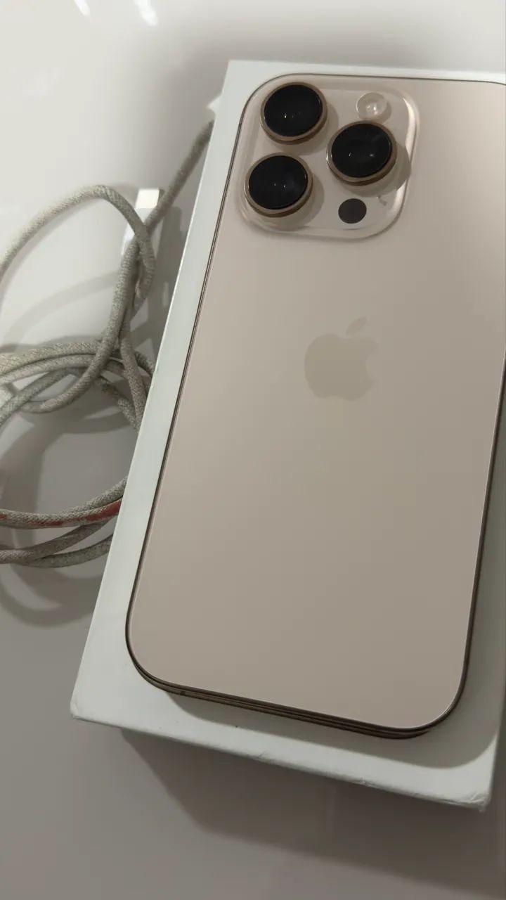 iPhone 16 Pro 128GB TITÂNIO DESERTO - Foto 2