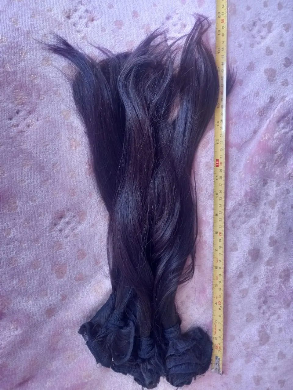 Cabelo Humano - Mega Hair 50cm Jamile Zeidan - Foto 5