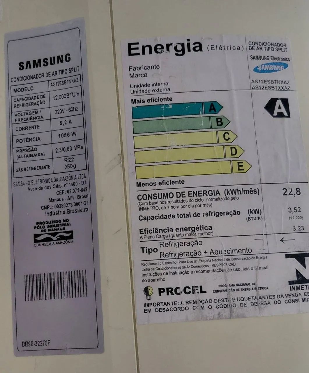 Vendo ar condicionado - usado com defeito  - Foto 4