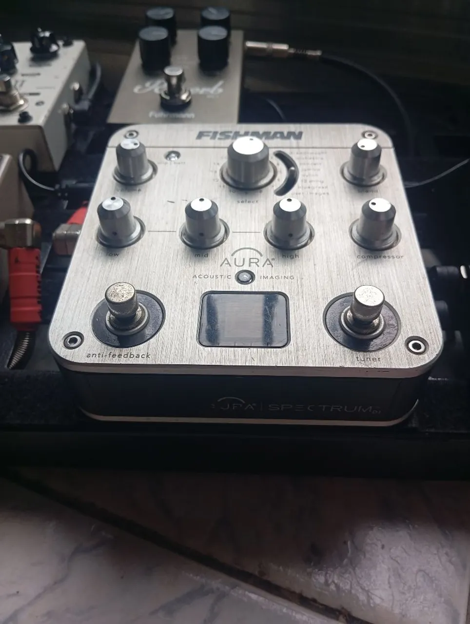PEDAL FISHMAN AURA ACOUSTIC IMAGING - Instrumentos musicais