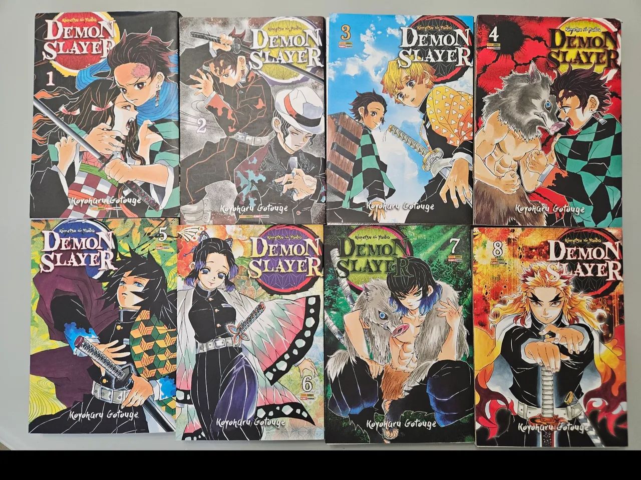 Coleção Demon Slayer -  vol 1 a 16