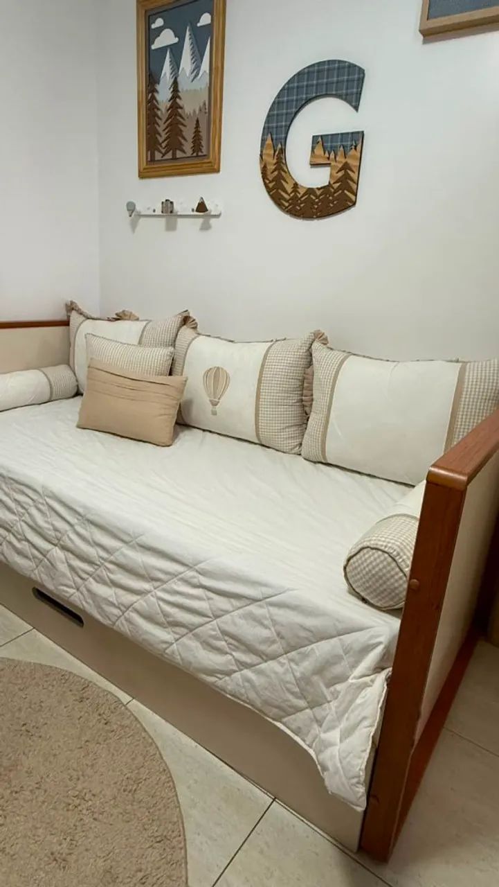Cama babá com auxiliar  - Foto 2