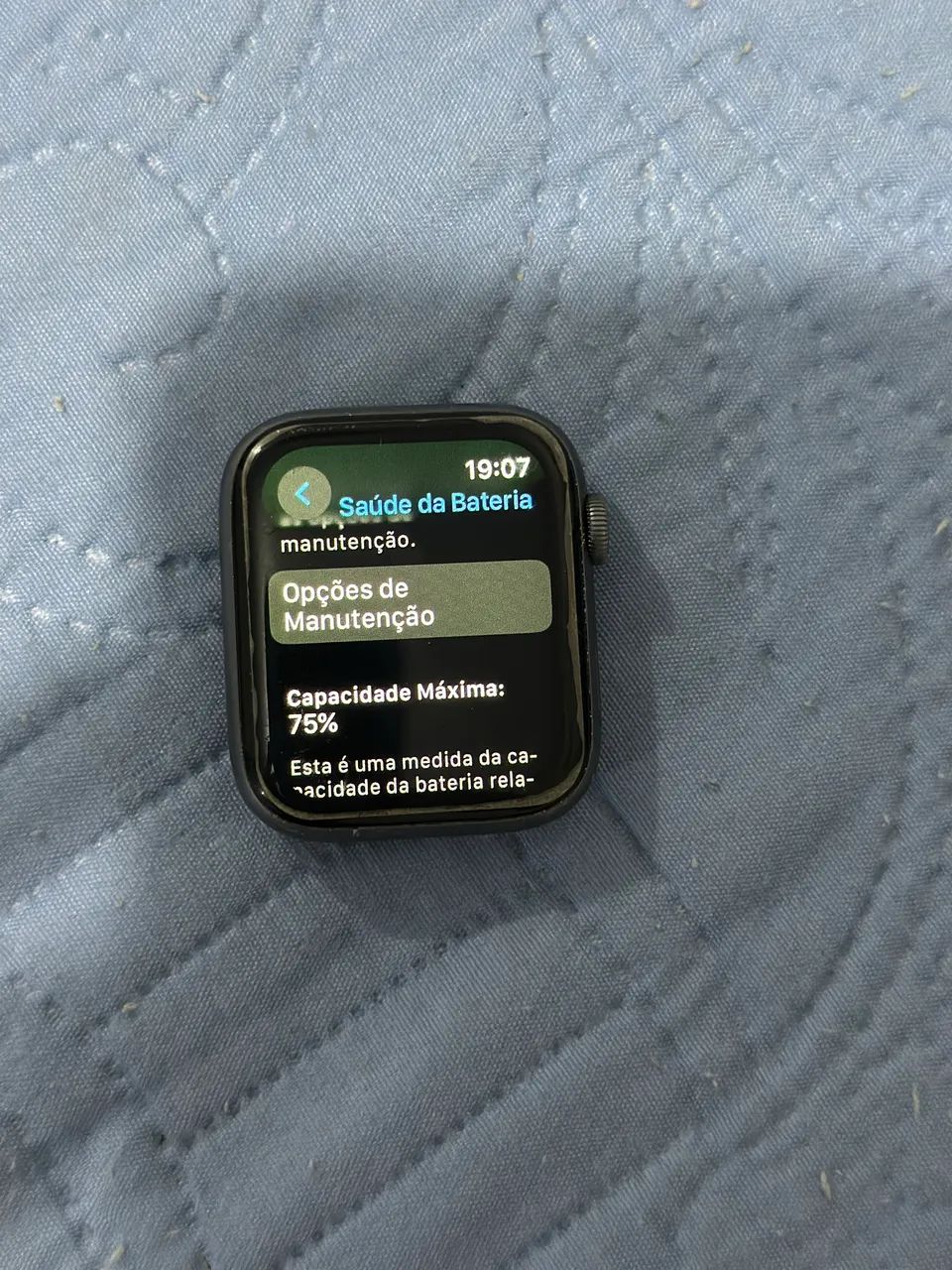 Apple Watch Series 4, 44mm, 75 saúde da bateria  - Foto 4