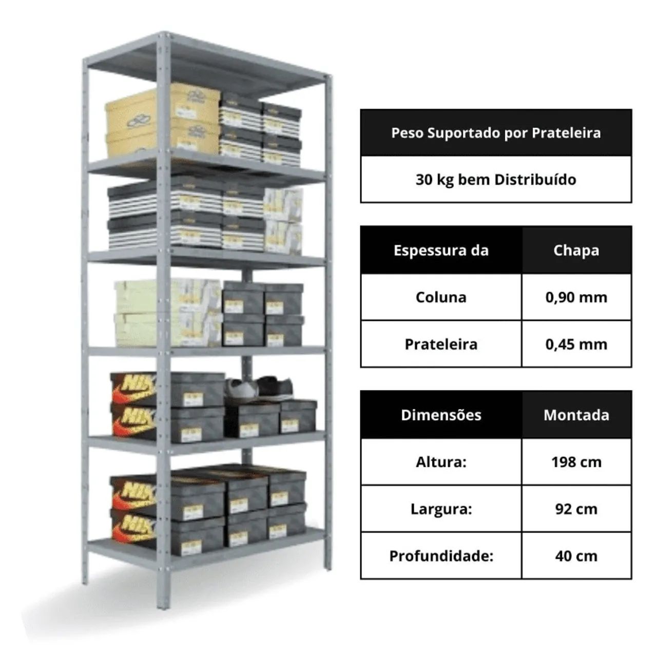 Prateleiras e Expositores