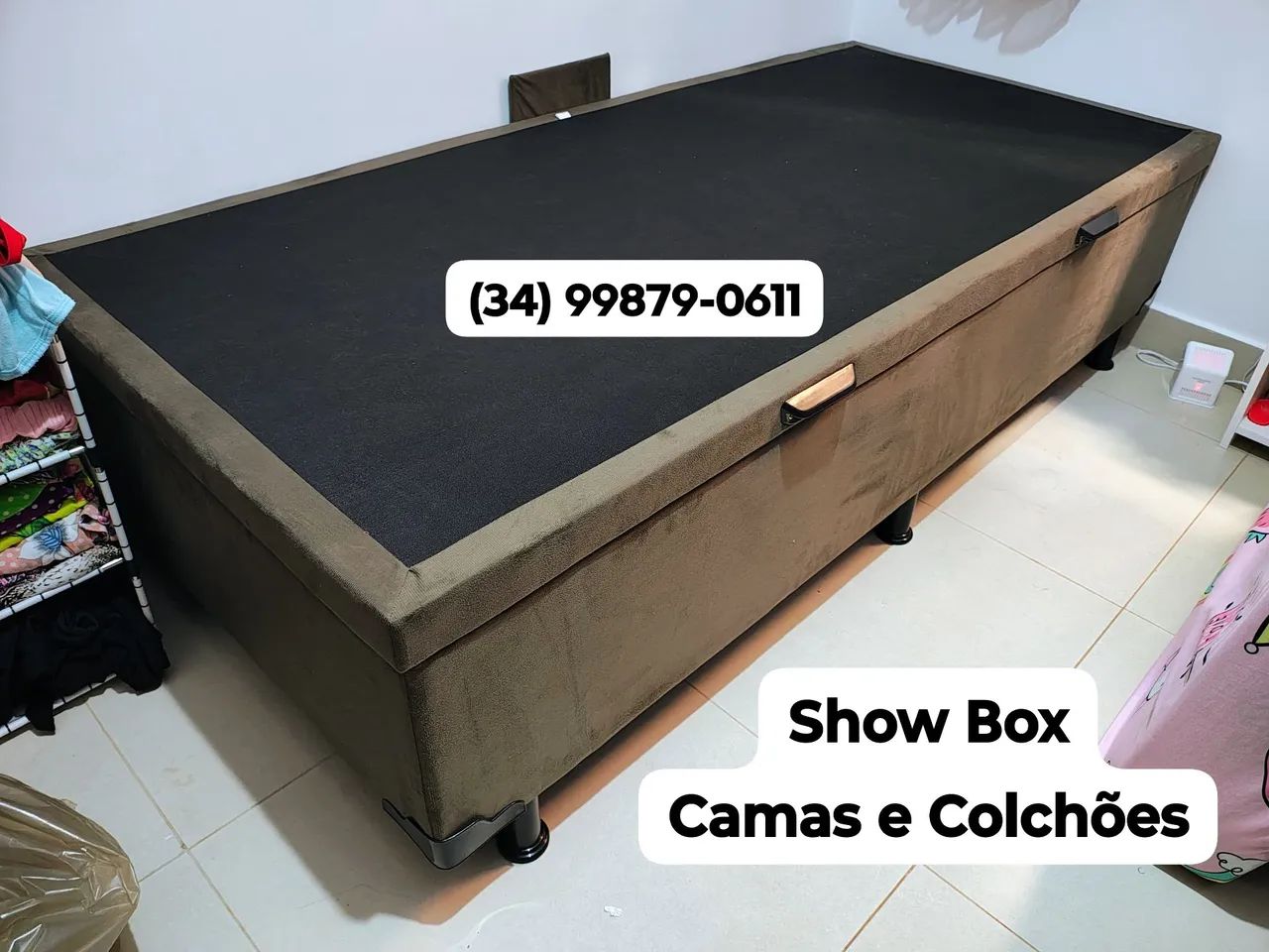 Box Baú Solteiro Blindado com Entrega Grátis  - Foto 4