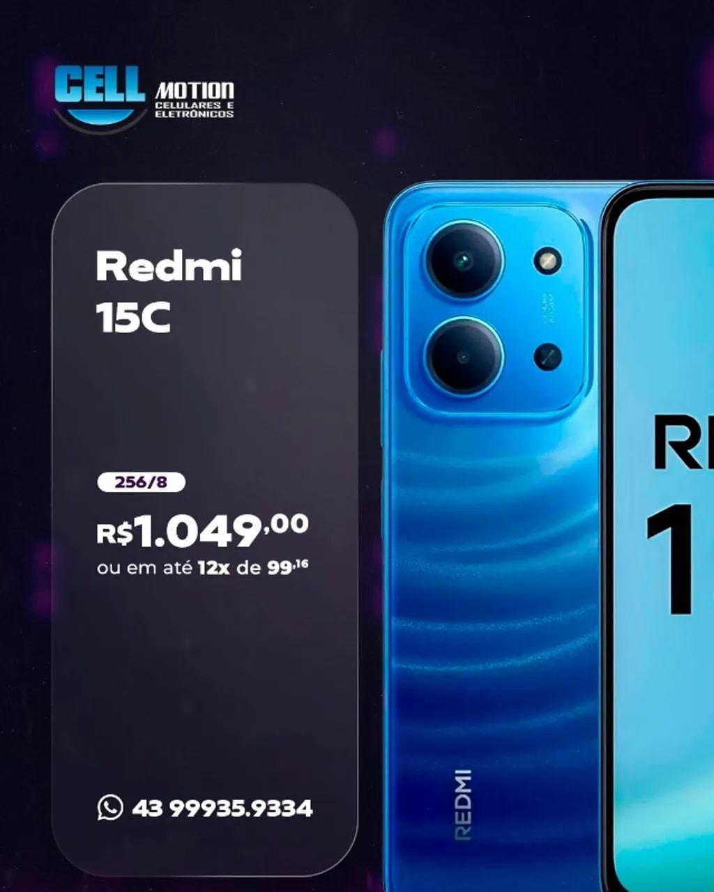 Xiaomi Redmi 15C 256GB