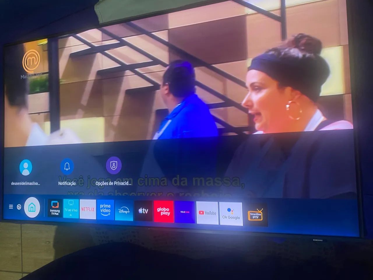 Tv sansung 55 polegadas smart 4k  - Foto 2