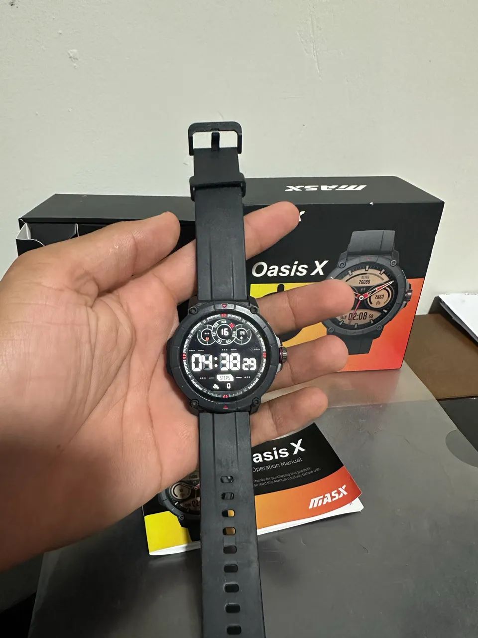     Smartwatch MASX Oasis X GPS Alexa Bluetooth Android e iPhone - Foto 2