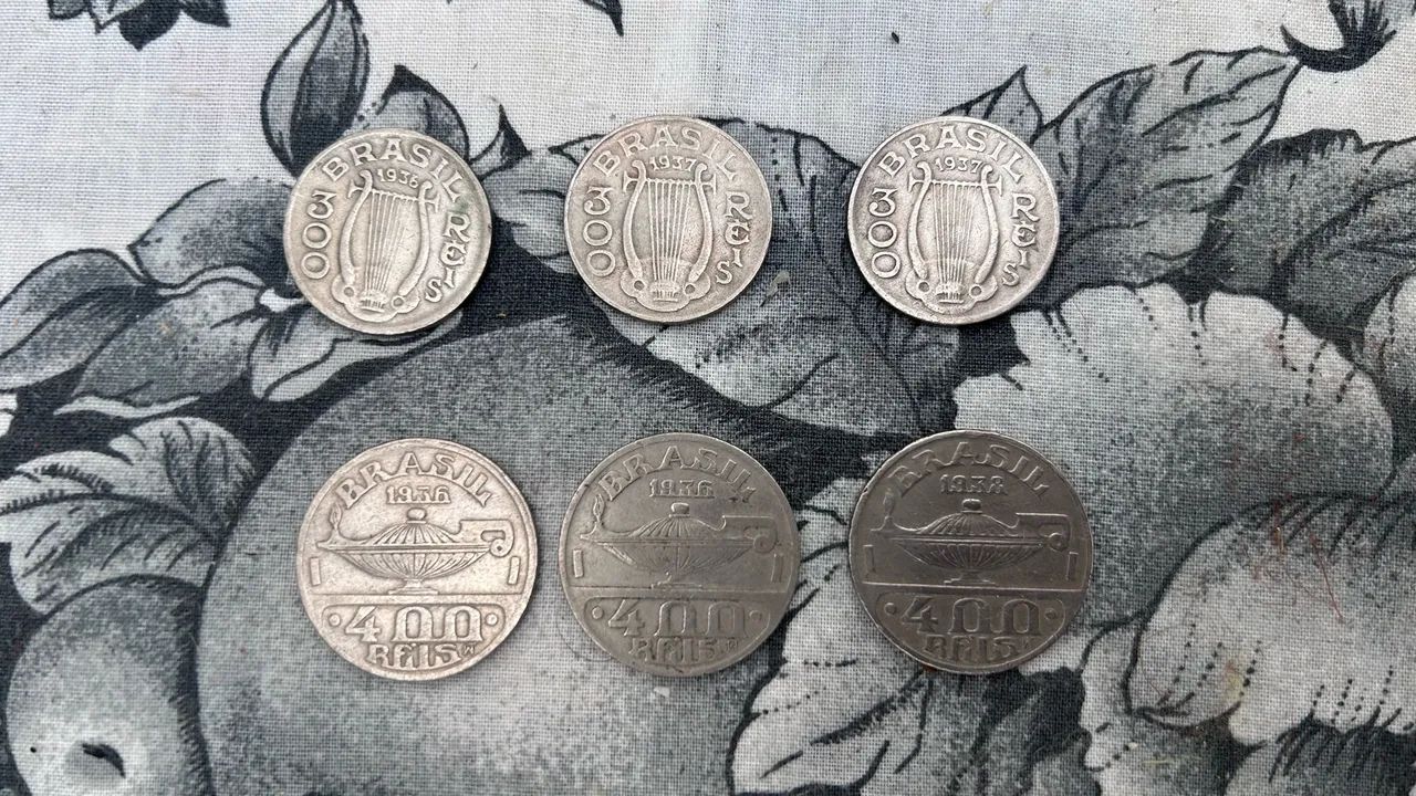 Moedas Antigas - Foto 5