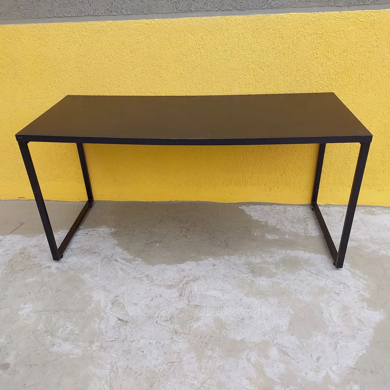Mesa escritório preta 1.50x60cm - Foto 4
