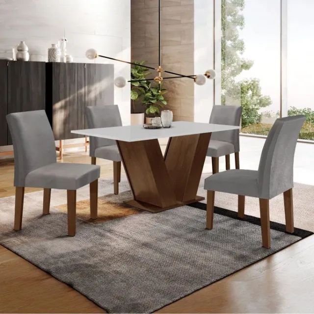 Mesa Jantar 4 Pessoas Entrega Rápida