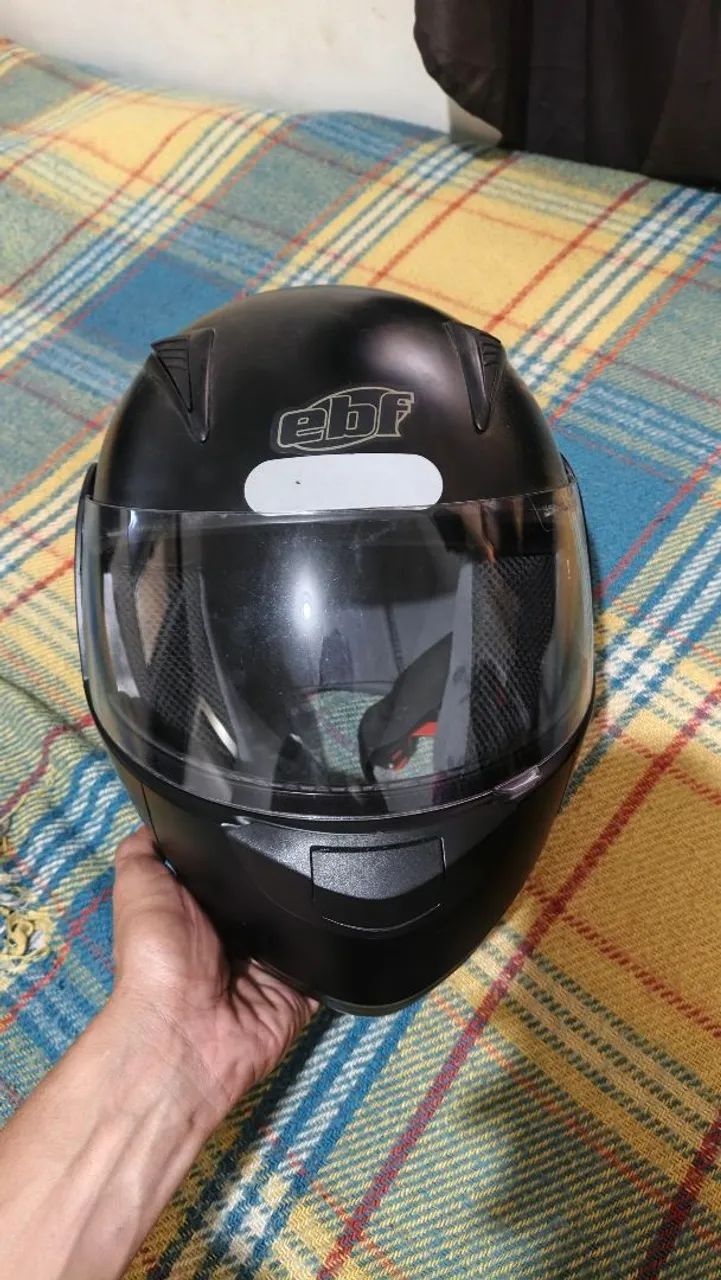 Capacete EBF ARTICULADO (Robocop) TAMANHO 58 - Foto 5