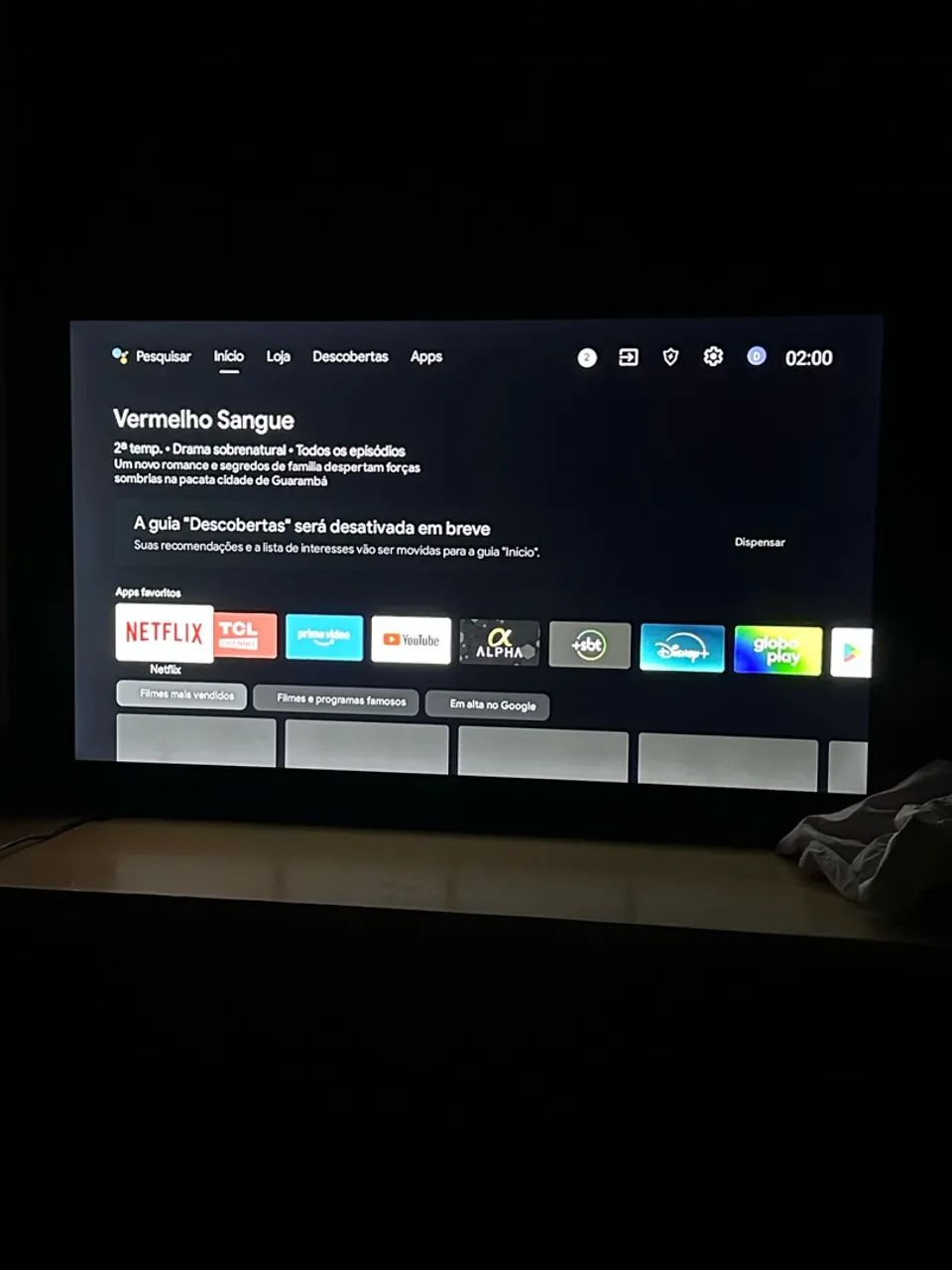 Tv smart TCL 43 com Android 