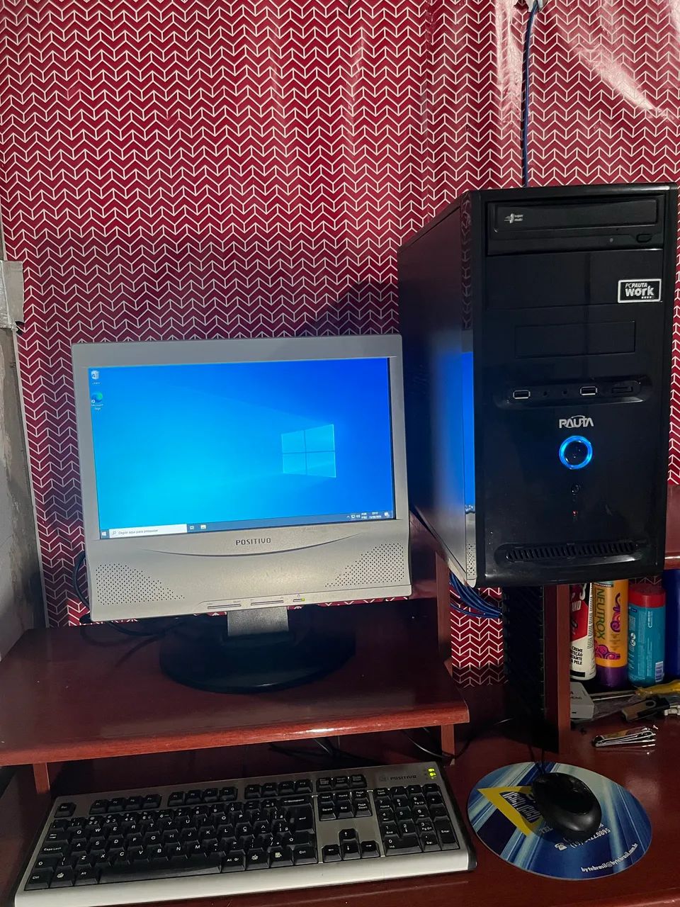 PC COMPLETO COM MONITOR - PRONTO PARA USAR!