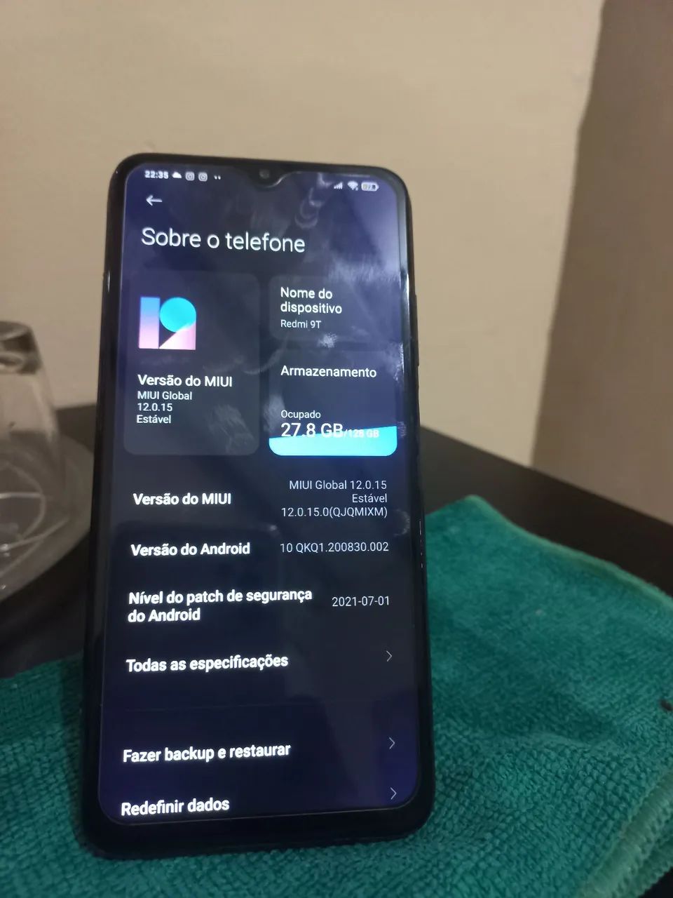 Xiaomi Redmi 9T 128GB 4GB RAM ? IMPECÁVEL - Foto 4